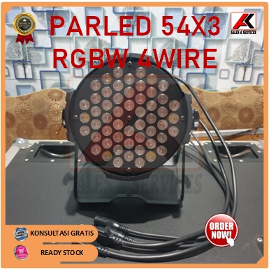 ParLED 54X3 RGBW 4Wire