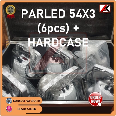 ParLED 54X3 White-Hardcase 4Wire