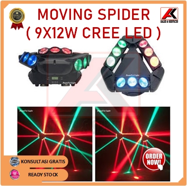 Spider 9X12 CREE LED