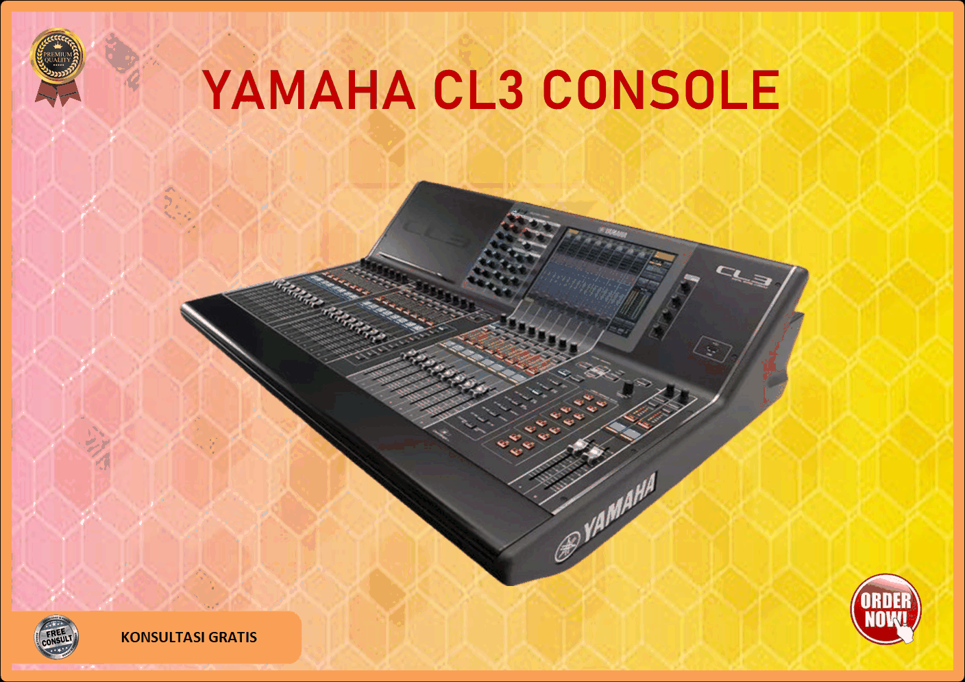 Package Mixer Yamaha CL3